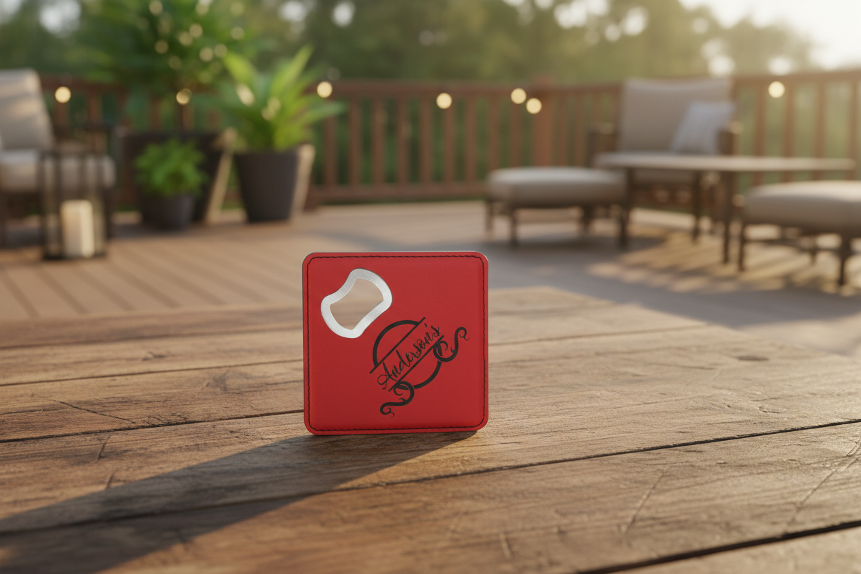 Coaster Bottle Opener | Customize Your Coaster | 13 Colors To Choose From!