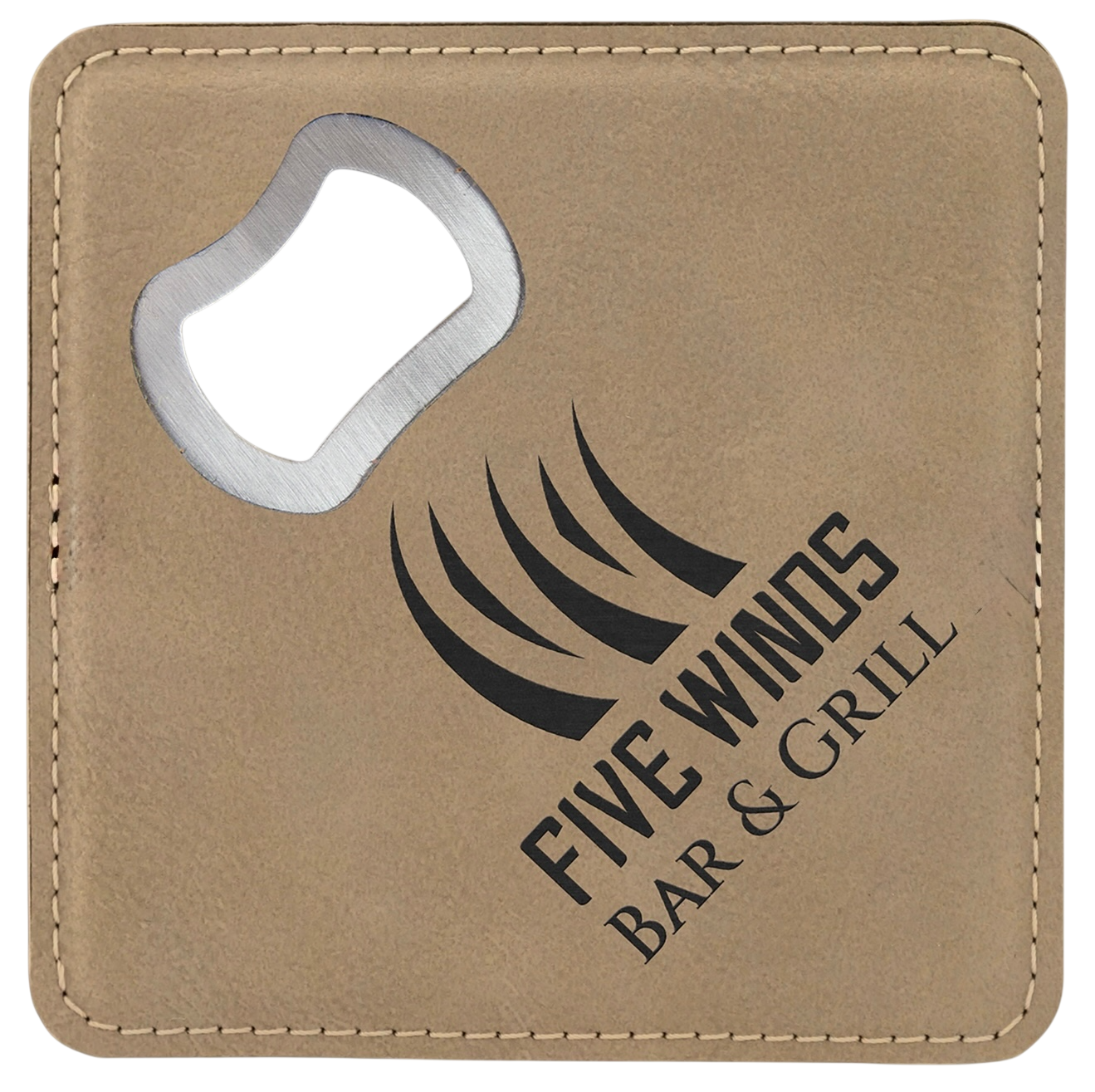 Coaster Bottle Opener | Customize Your Coaster | 13 Colors To Choose From!