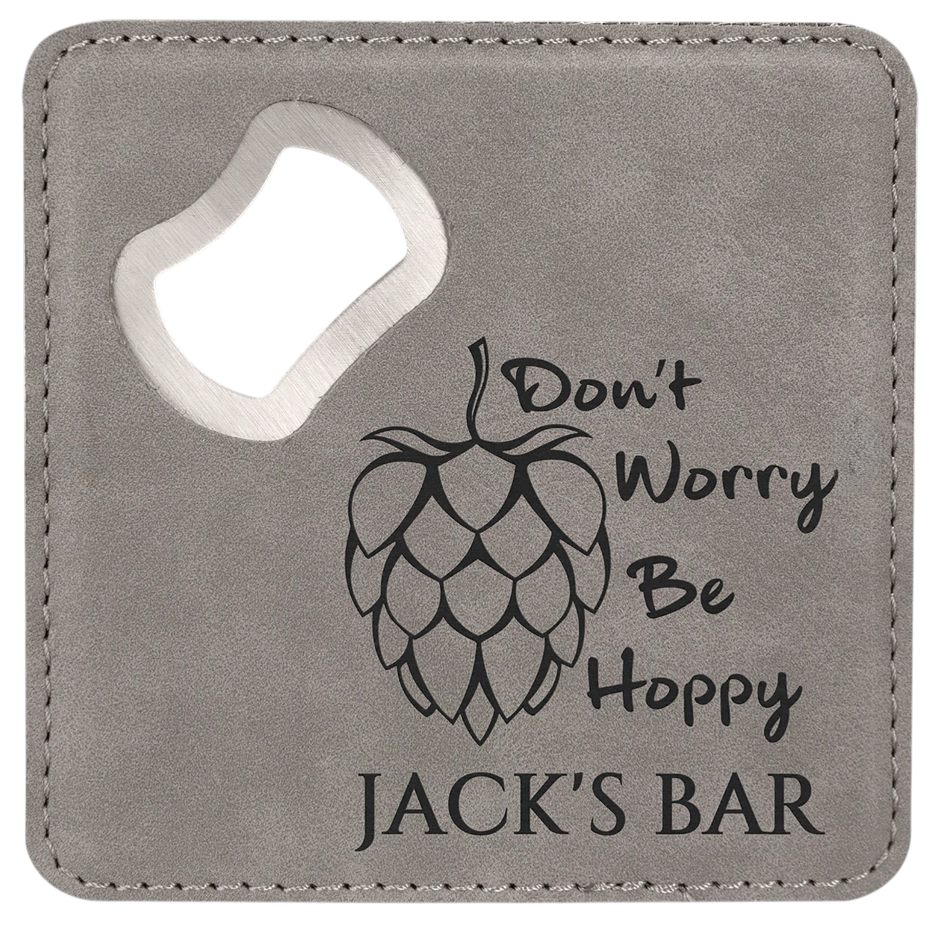 Coaster Bottle Opener | Customize Your Coaster | 13 Colors To Choose From!