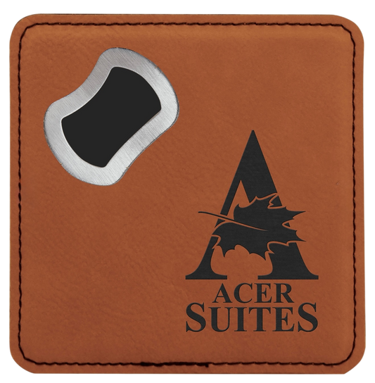 Coaster Bottle Opener | Customize Your Coaster | 13 Colors To Choose From!