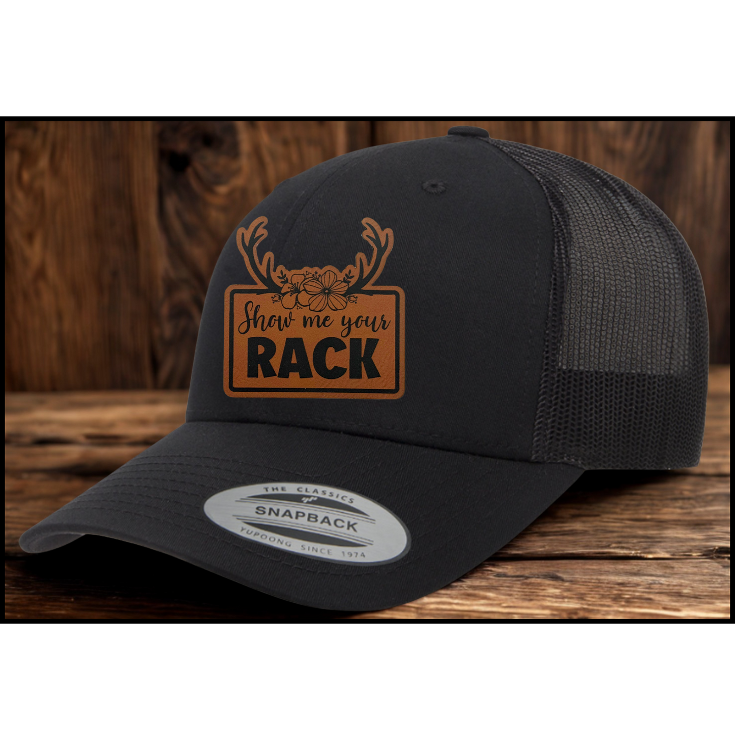 Custom Patched Hat | Snapback Classic Trucker Cap | Let's Make It What You Want