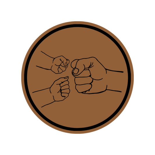 Fist Bump with 2 Kids | Children Patch