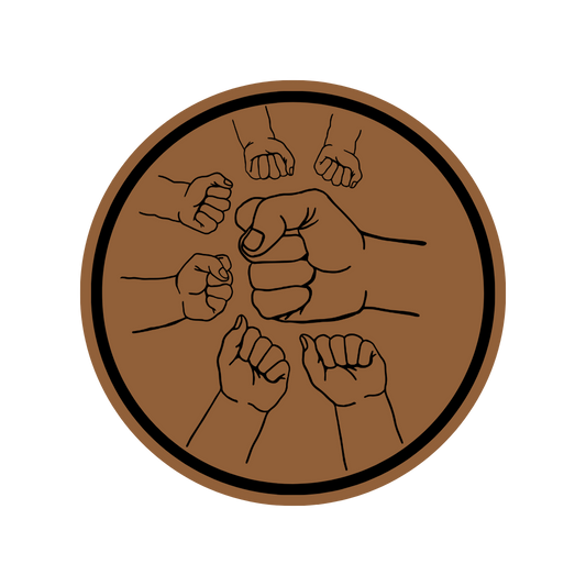 Fist Bump with 6 Kids | Proud Parent Patch