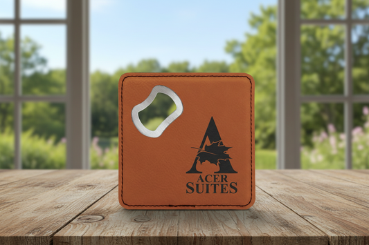 Coaster Bottle Opener | Customize Your Coaster | 13 Colors To Choose From!