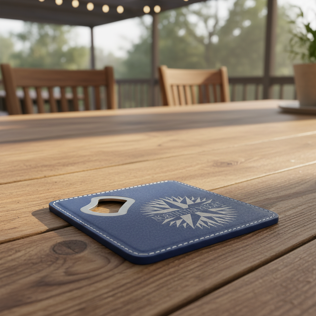 Coaster Bottle Opener | Customize Your Coaster | 13 Colors To Choose From!