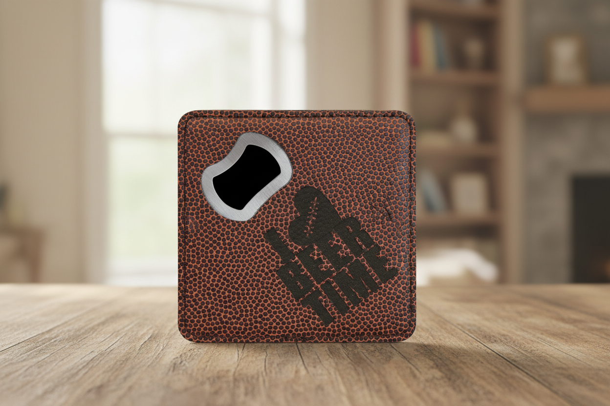 Coaster Bottle Opener | Customize Your Coaster | 13 Colors To Choose From!