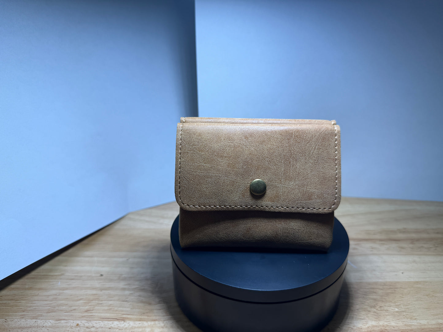 Customizable Leatherette Coin Pouch with Snap Button 4" X 3" | Laser Engraved